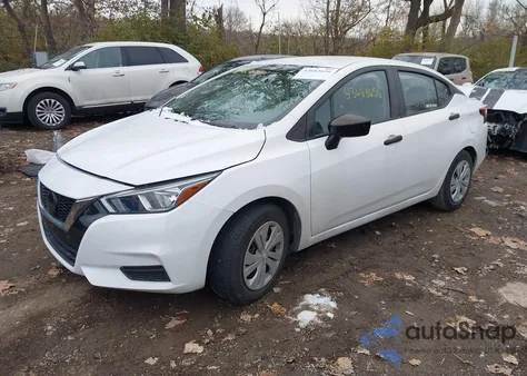 2020 Nissan Versa S Xtronic Cvt from USA, damaged, VIN 3N1CN8DV2LL856865